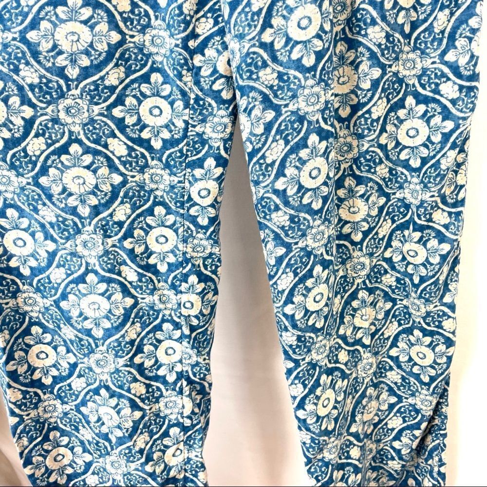 Fat Face Astra Blue Floral Print Sleeveless Jumpsuit Playsuit - Picture 6 of 15